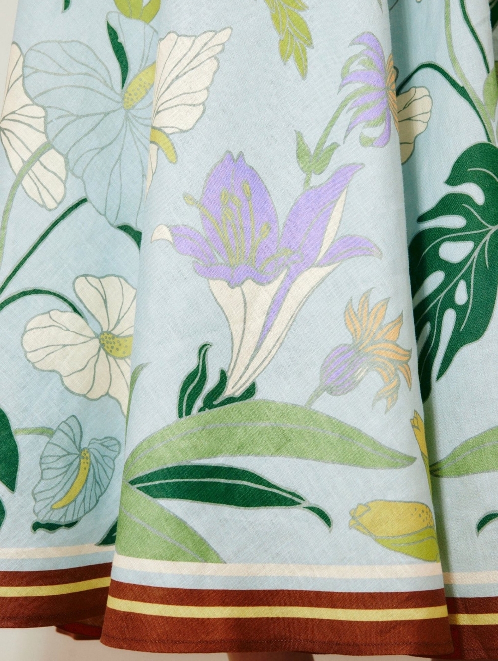 ALEMAIS Alfie Linen Sleeveless A-Line Sundress - Picture 5 of 9